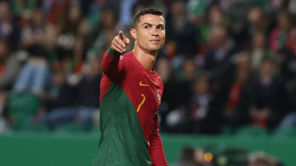 Роналду установил 2 новых рекорда в составе сборной Португалии (видео)